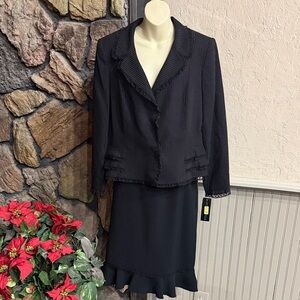 Nipon Boutique Black Skirt Set